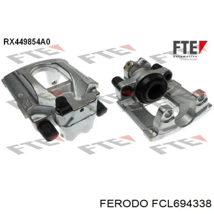 FCL694338 Ferodo pinza de freno trasero derecho