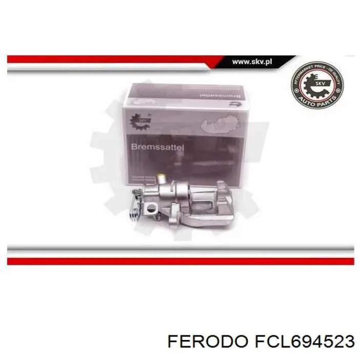 FCL694523 Ferodo pinza de freno trasera izquierda