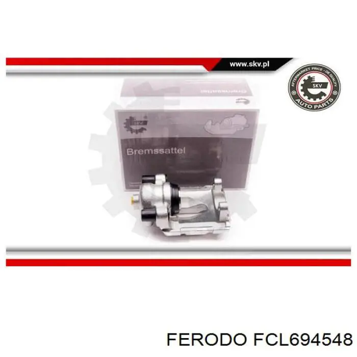 FCL694548 Ferodo pinza de freno trasero derecho