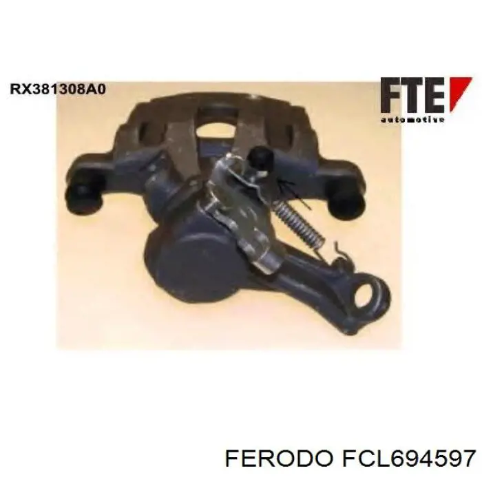 FCL694597 Ferodo pinza de freno trasera izquierda