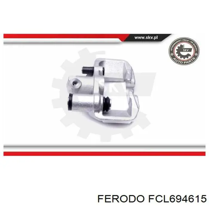 FCL694615 Ferodo pinza de freno trasero derecho