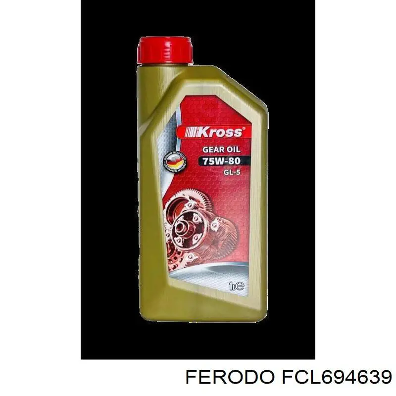 FCL694639 Ferodo pinza de freno trasera izquierda