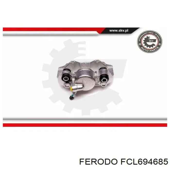 FCL694685 Ferodo pinza de freno trasera izquierda