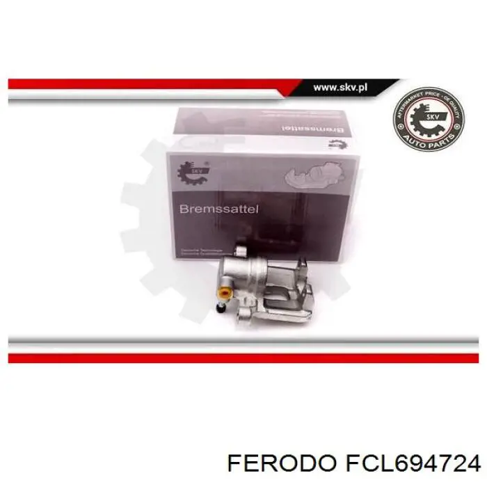 FCL694724 Ferodo pinza de freno trasero derecho