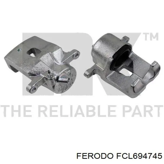 FCL694745 Ferodo pinza de freno delantera izquierda