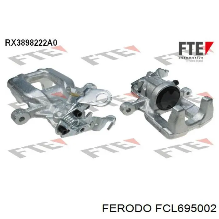 FCL695002 Ferodo pinza de freno trasero derecho