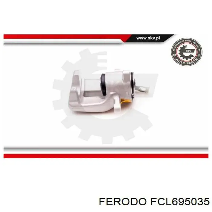 FCL695035 Ferodo pinza de freno trasera izquierda