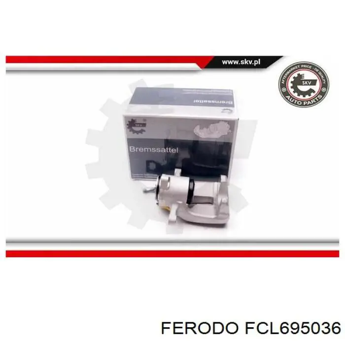 Comprar FCL695036 Ferodo Pinza de freno trasera derecha
