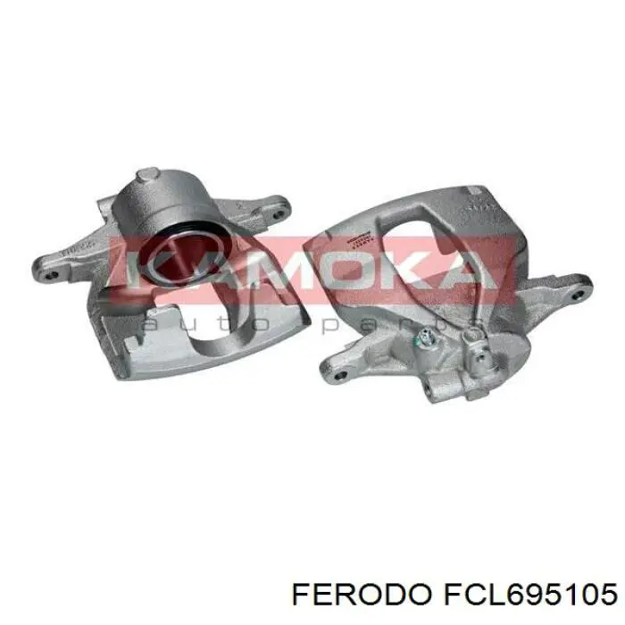 Pinza de freno delantera izquierda 77365426 Fiat/Alfa/Lancia