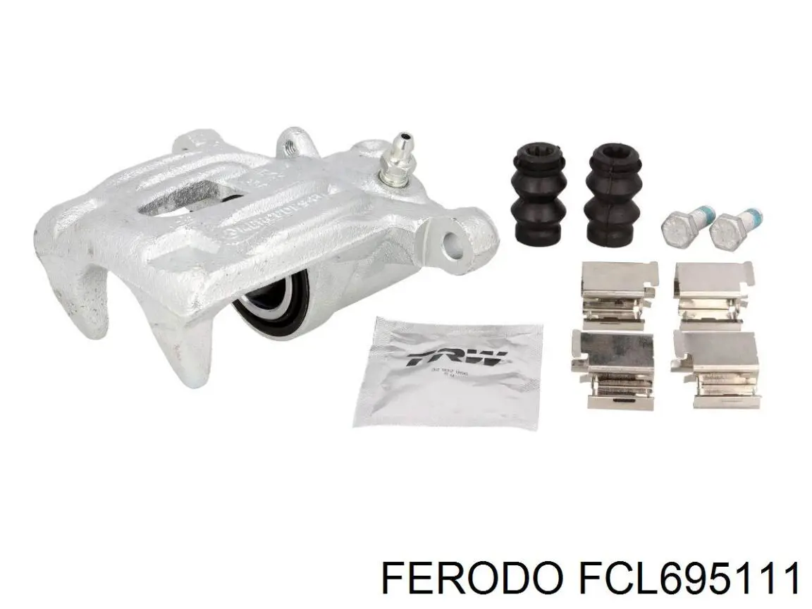 FCL695111 Ferodo pinza de freno delantera izquierda