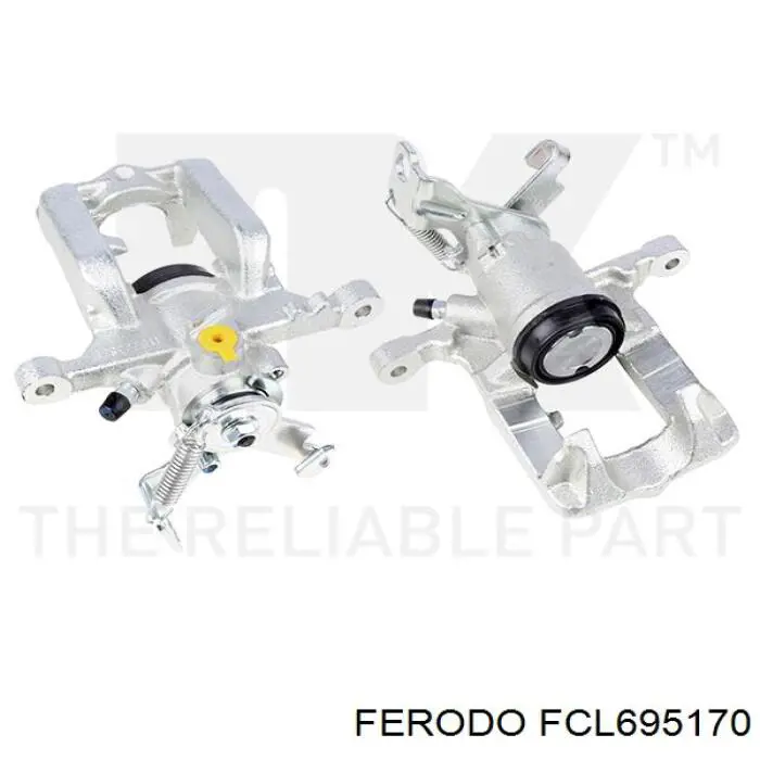 FCL695170 Ferodo pinza de freno trasero derecho