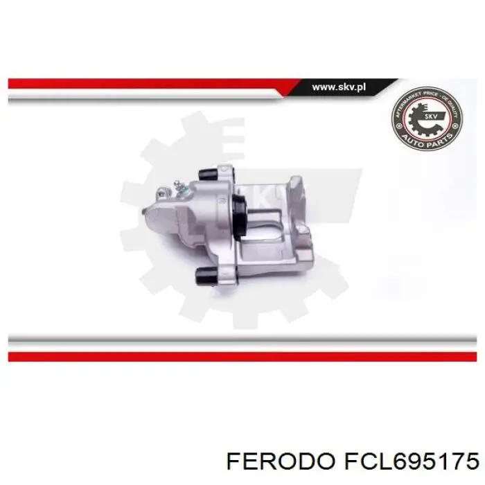 FCL695175 Ferodo pinza de freno trasera izquierda