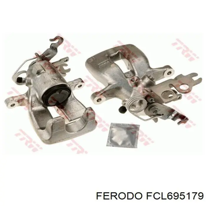 FCL695179 Ferodo pinza de freno trasera izquierda