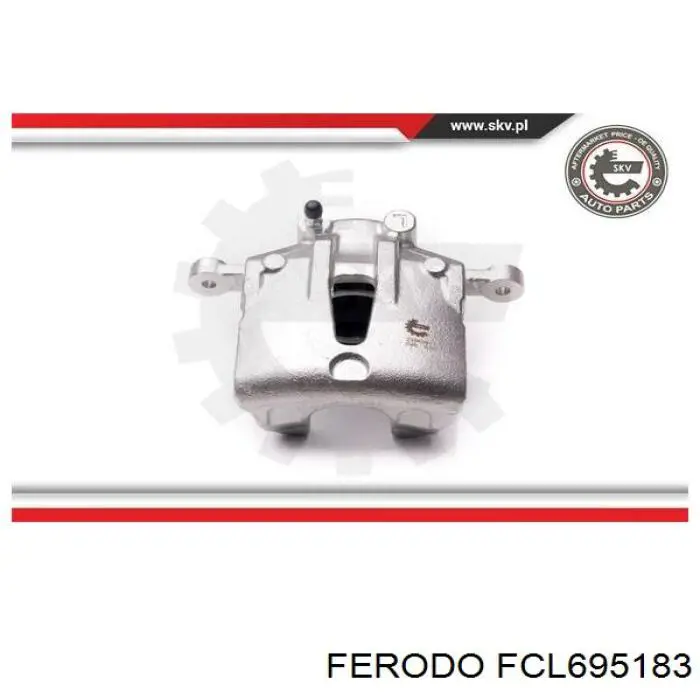 FCL695183 Ferodo pinza de freno delantera izquierda