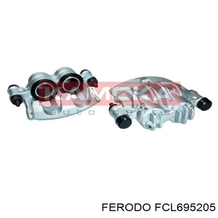 FCL695205 Ferodo pinza de freno delantera izquierda