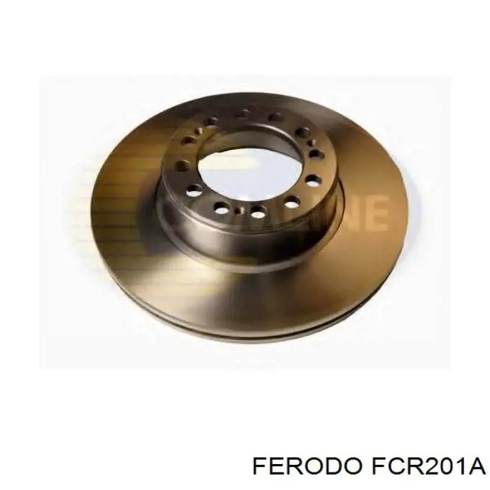 FCR201A Ferodo disco de freno trasero