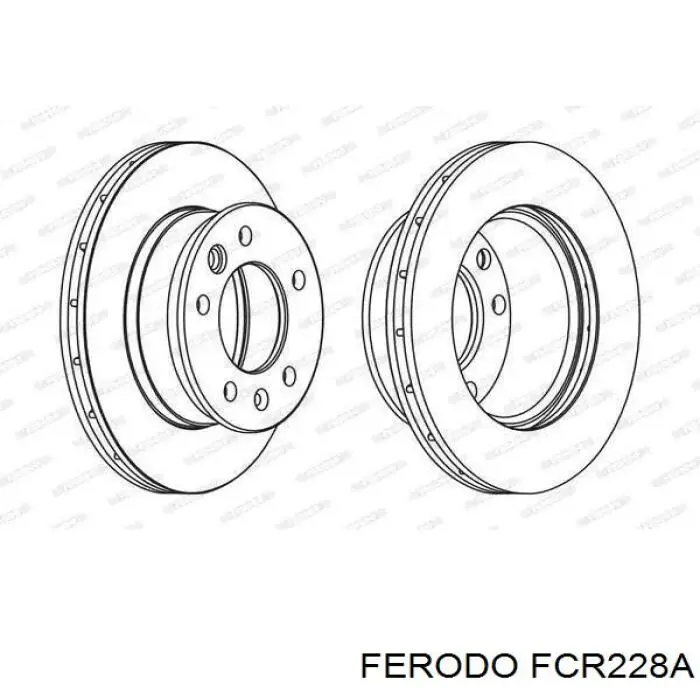 Frenos delanteros Ferodo FCR228A precio, desde 45,32 EUR