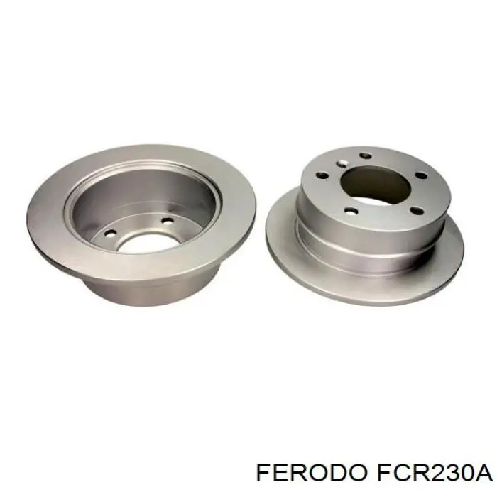 FCR230A Ferodo disco de freno trasero