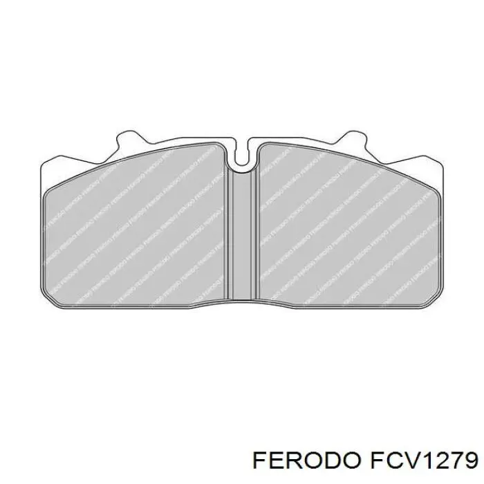 Pastillas de freno FCV1279 Ferodo