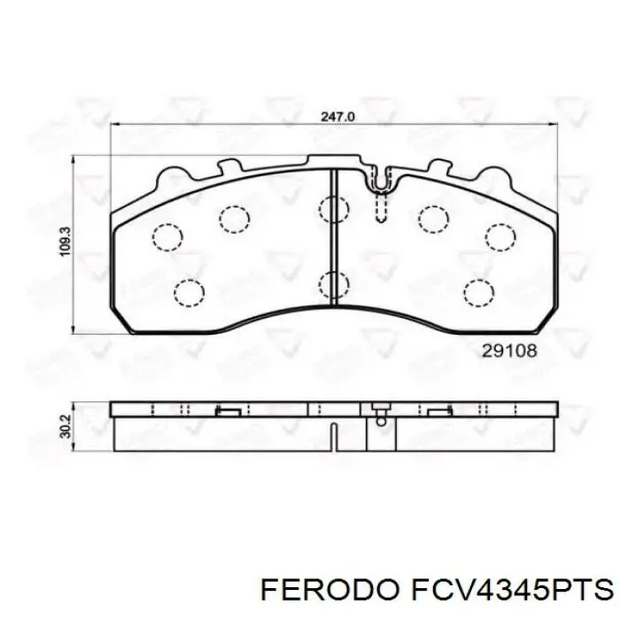 Pastillas de freno delanteras Remsa JCA63720