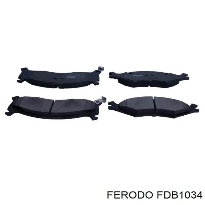 FDB1034 Ferodo pastillas de freno delanteras