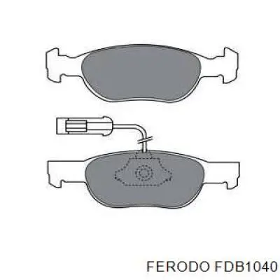 Comprar FDB1040 Ferodo Pastillas delanteras de freno