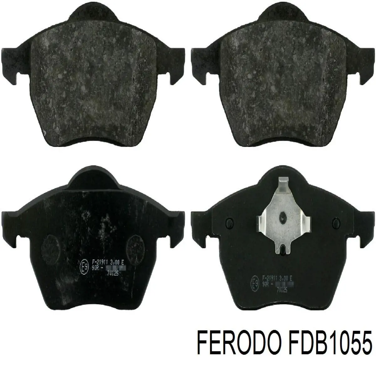 FDB1055 Ferodo pastillas de freno delanteras