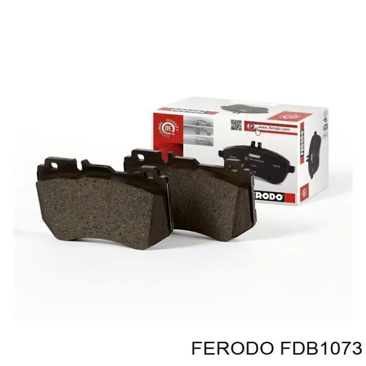 Pastillas de freno FDB1073 Ferodo