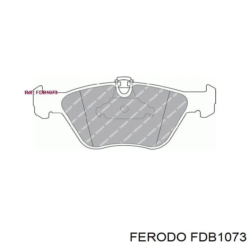 Comprar FDB1073 Ferodo Pastillas delanteras de freno