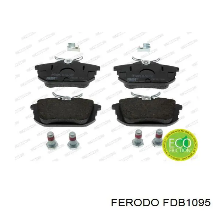 Pastillas traseras de freno Ferodo FDB1095 precio, desde 23,37 EUR