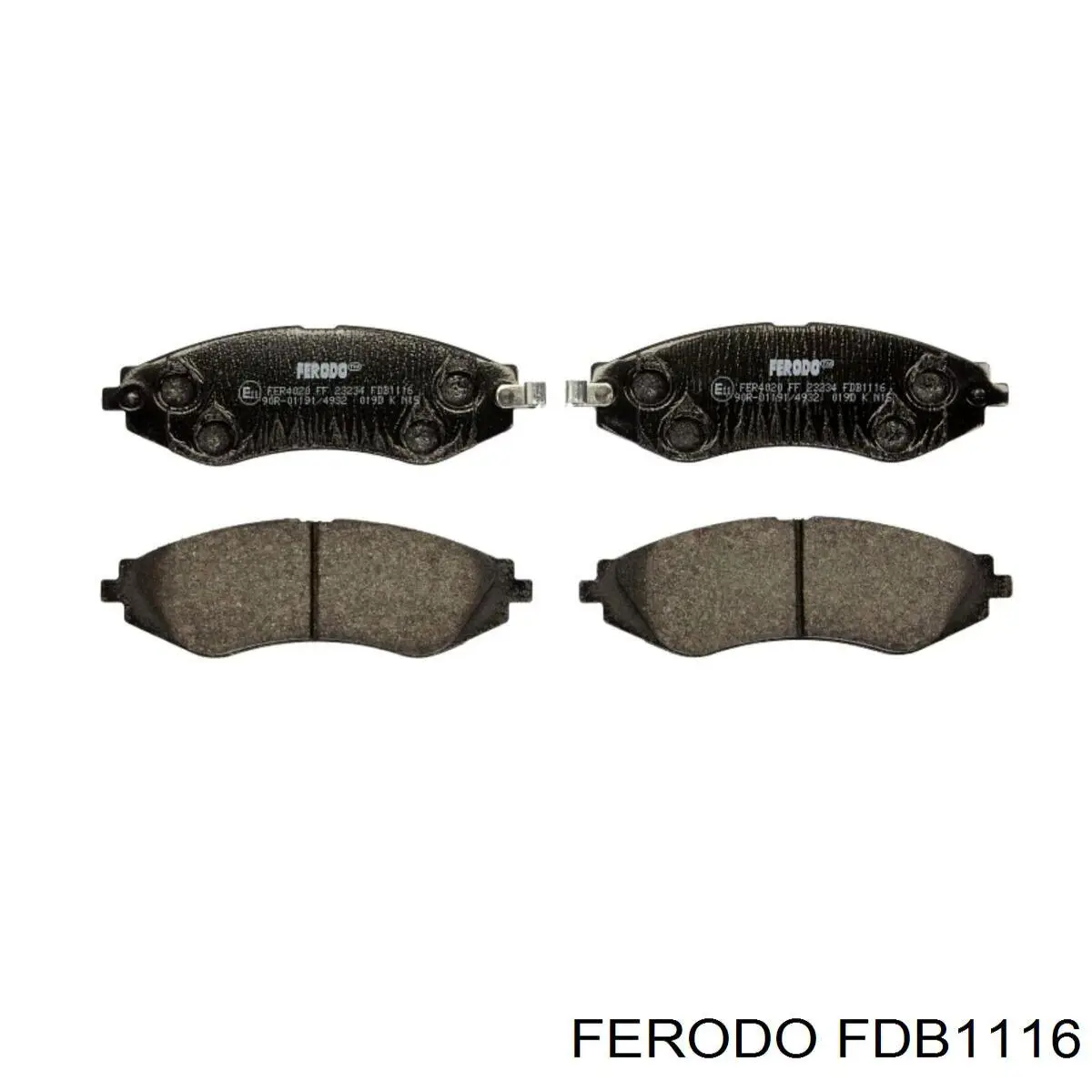 Pastillas freno delanteras Ferodo FDB1116 precio, desde 34,48 EUR