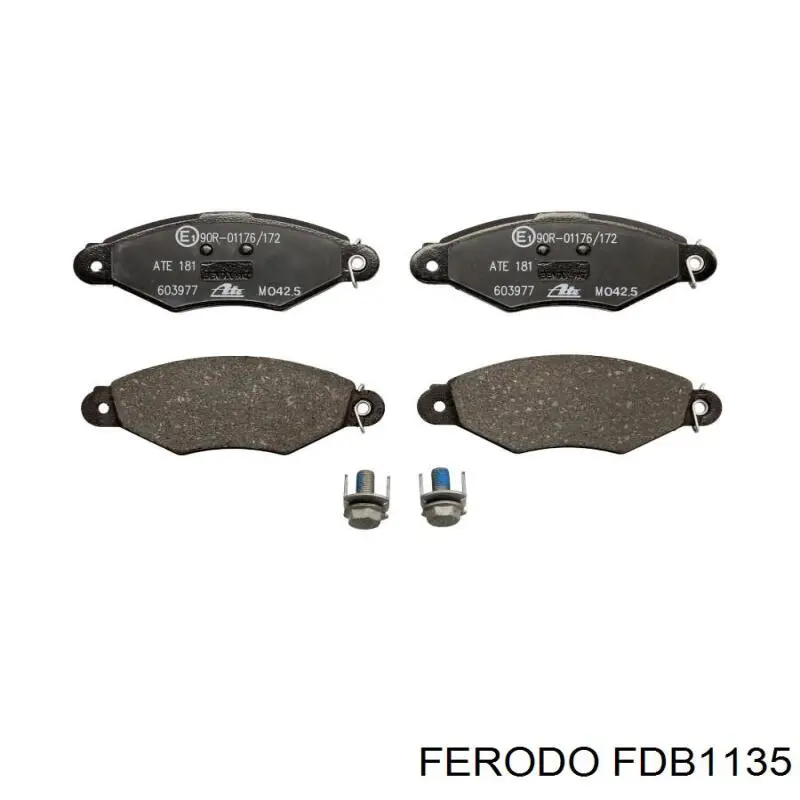 Comprar FDB1135 Ferodo Pastillas delanteras de freno