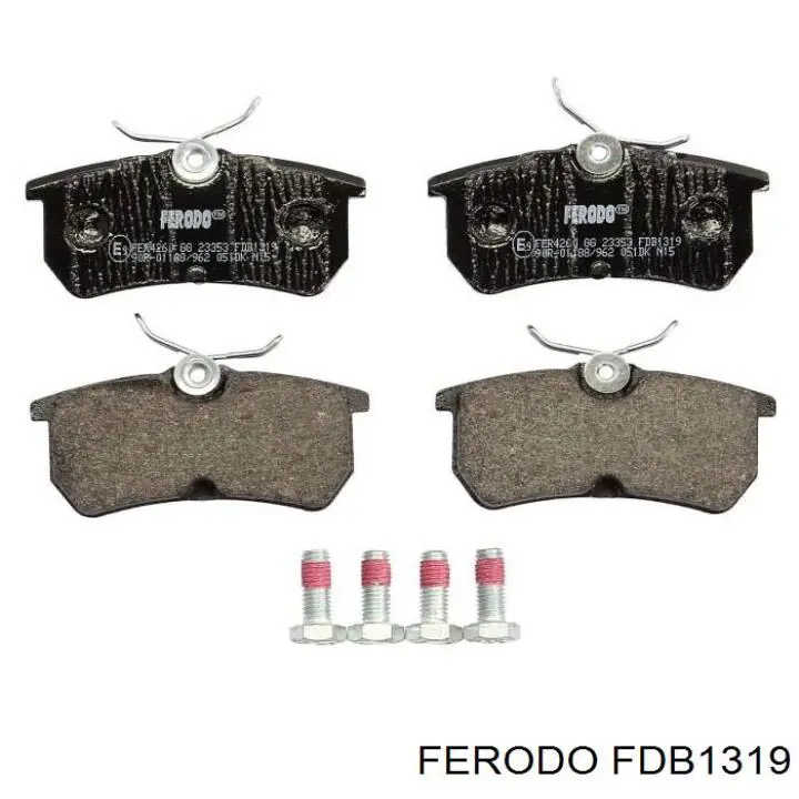 FDB1319 Ferodo pastillas de freno traseras