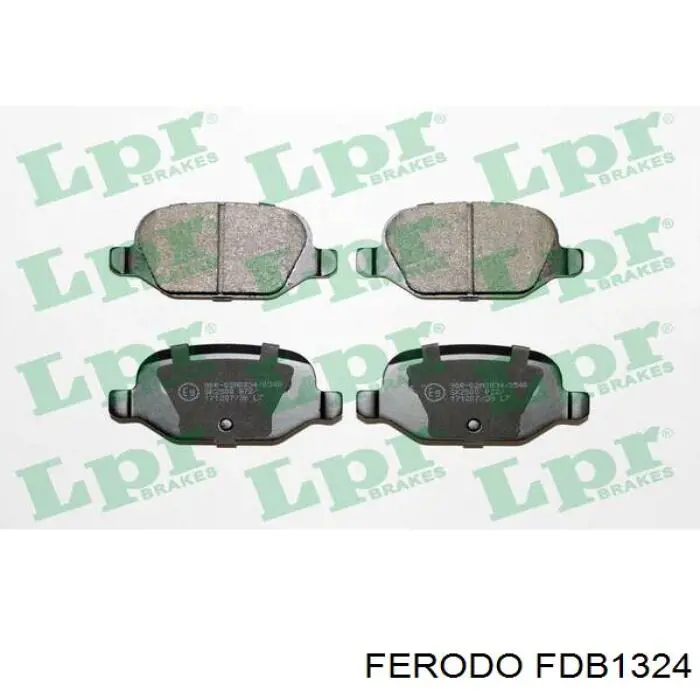 Comprar FDB1324 Ferodo Pastillas de freno traseras