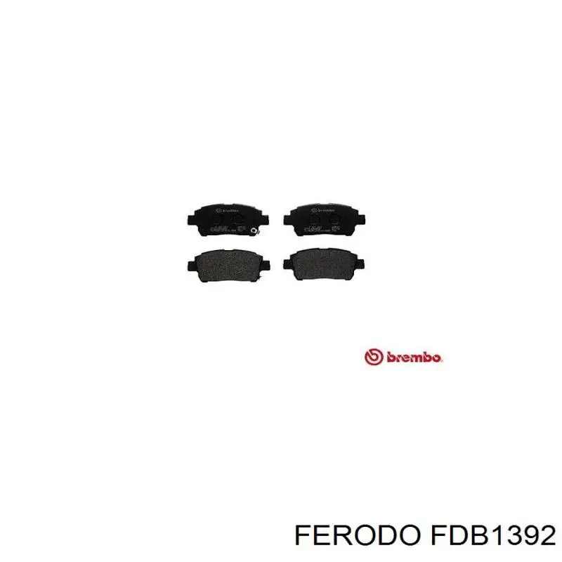 Pastillas de freno delanteras Toyota Prius NHW20