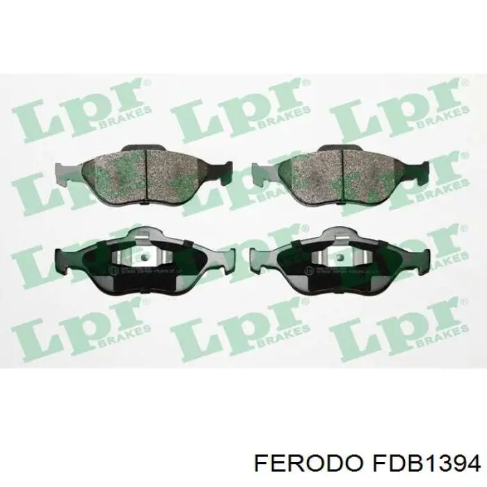 Pastillas de freno FDB1394 Ferodo