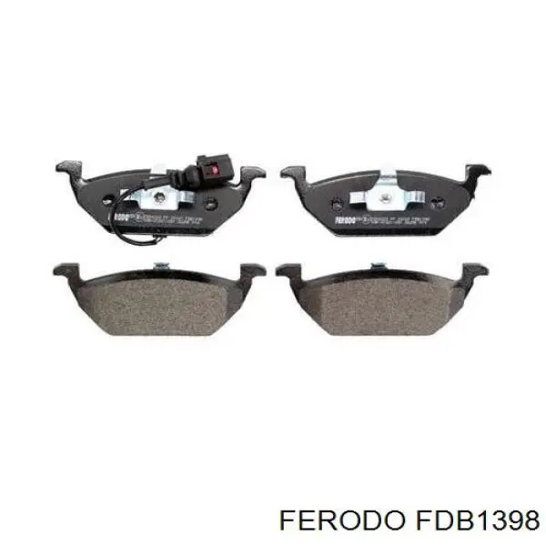 Pastillas de freno delanteras FERODO FDB1398