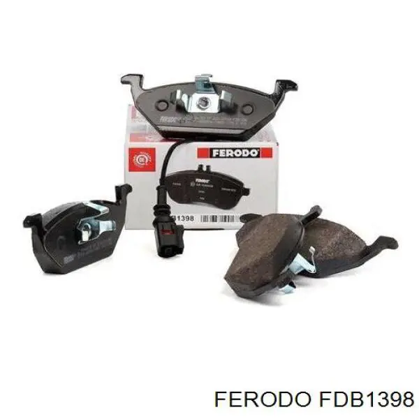 Pastillas freno delanteras Ferodo FDB1398 precio, desde 35,01 EUR