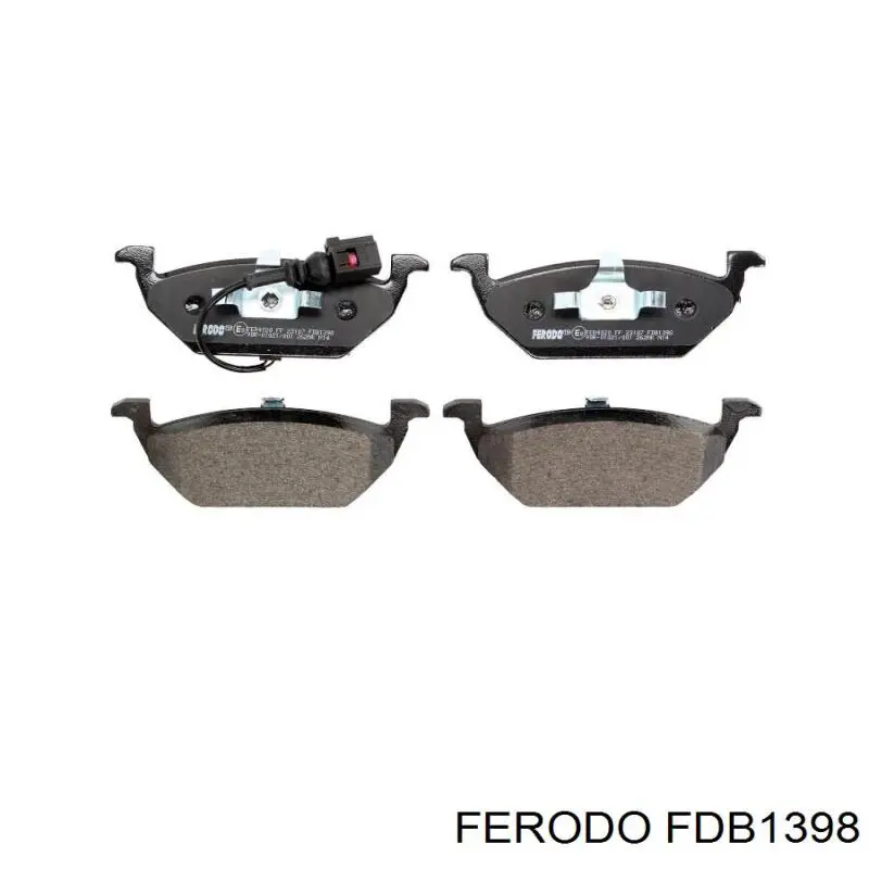 Comprar FDB1398 Ferodo Pastillas delanteras de freno