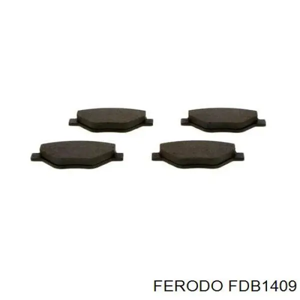 Comprar FDB1409 Ferodo Pastillas delanteras de freno