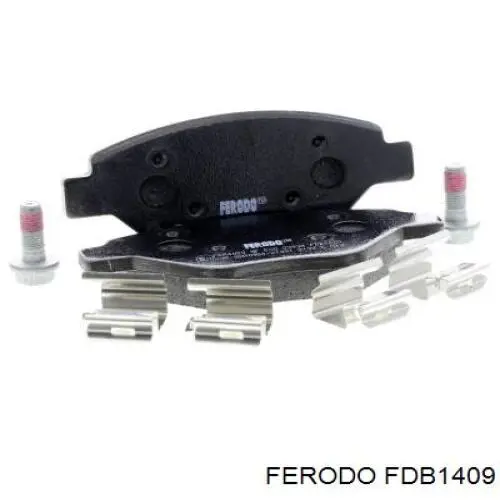 FDB1409 Ferodo Pastillas delanteras