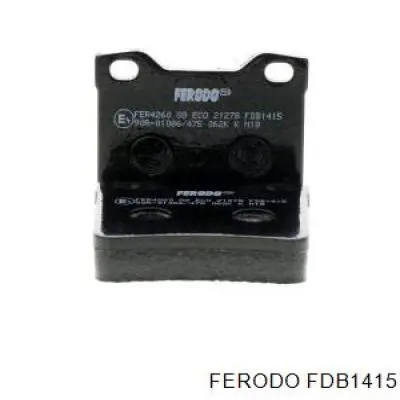 FDB1415 Ferodo pastillas de freno traseras