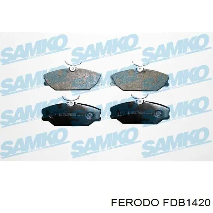 Pastillas de freno delanteras Renault Laguna 1 B56, 556