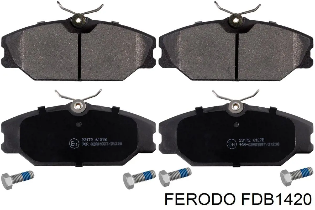 Pastillas de freno delanteras Renault Laguna 1 B56, 556