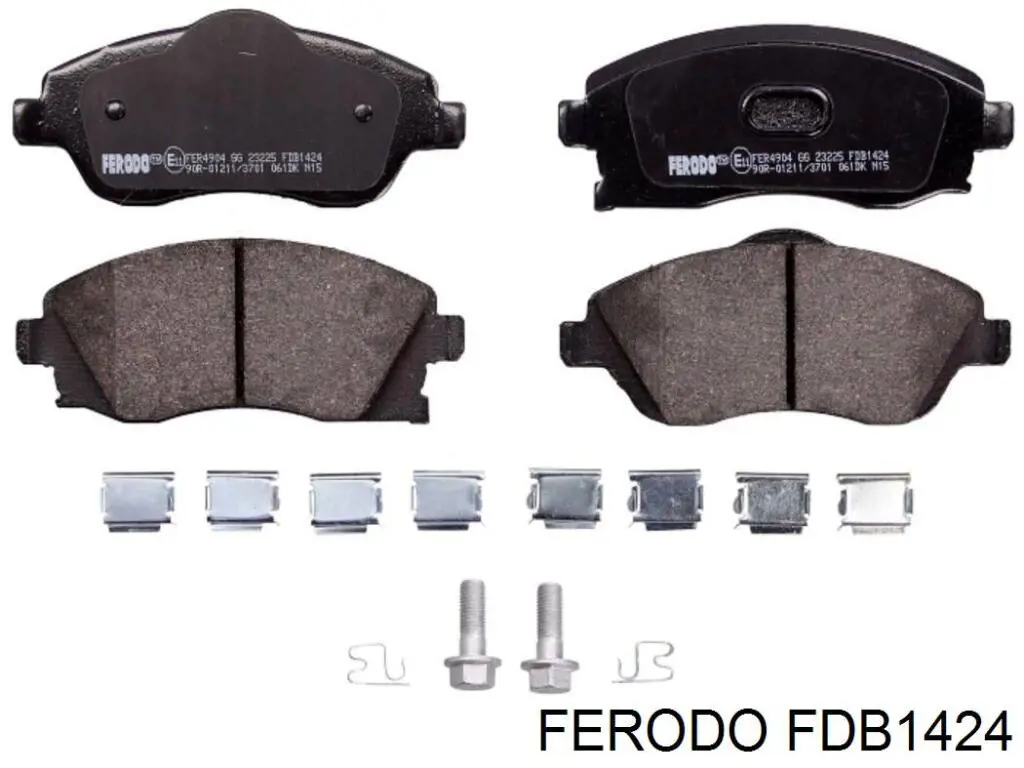 Pastillas freno delanteras Ferodo FDB1424 precio, desde 19,64 EUR