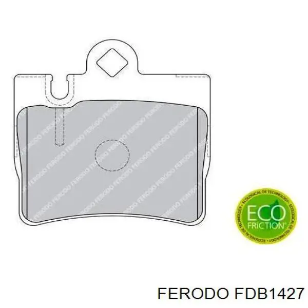 FDB1427 Ferodo pastillas de freno traseras