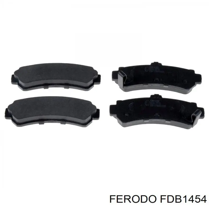 FDB1454 Ferodo pastillas de freno traseras