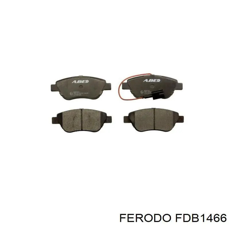 Pastillas de freno delanteras Fiat Stilo 192