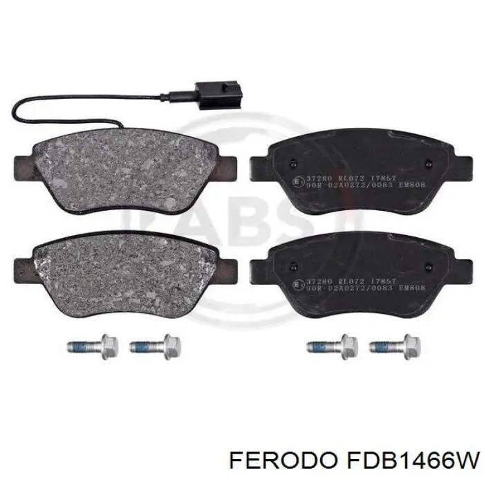 Pastillas de freno delanteras Fiat Stilo 192