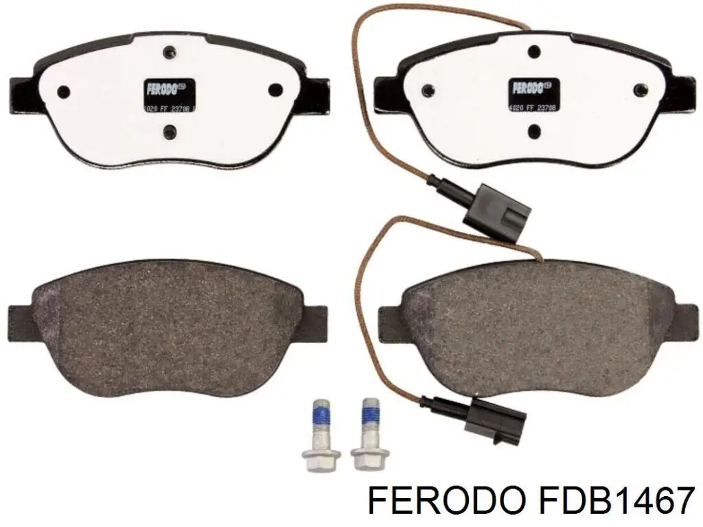 FDB1467 Ferodo pastillas de freno delanteras